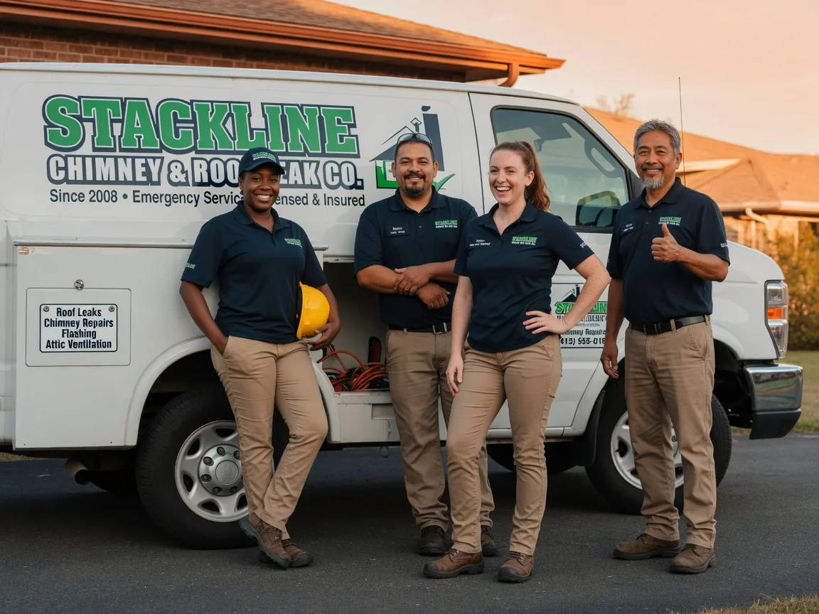 Chimney flashing repair company in Ballinger, TX